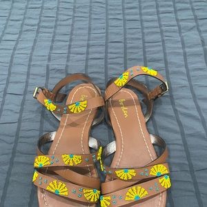 Pair of summer sandals.